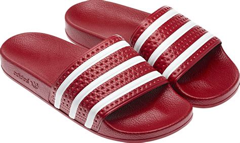 adidas badslippers rood maat 38|adilette.